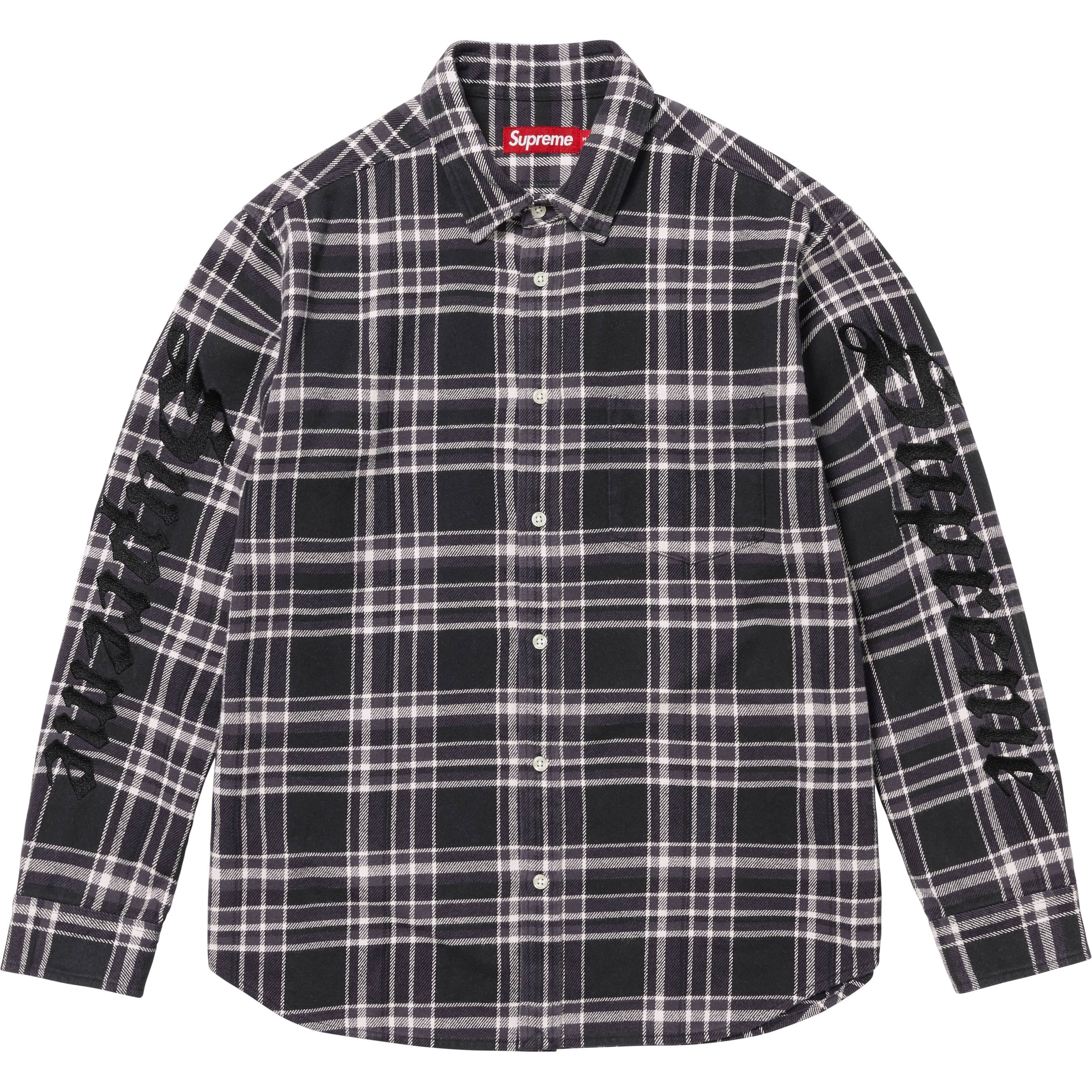 Old English Plaid Flannel Shirt view 7
